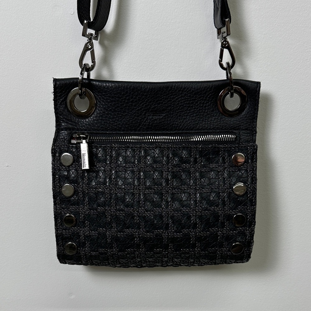 HAMMITT Tony Sml Black Weave/ Gunmetal